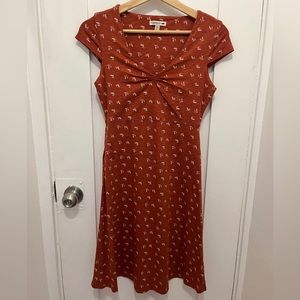 Toad&Co fit and flare Rosemarie Dress